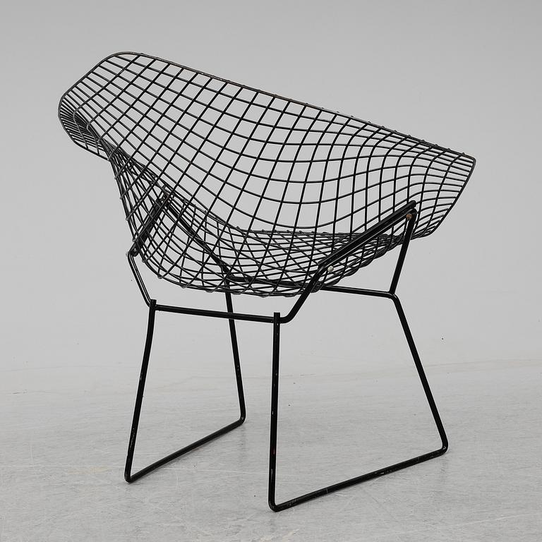 HARRY BERTOIA, STOL "Diamond Chair". Modellen formgiven år 1952.