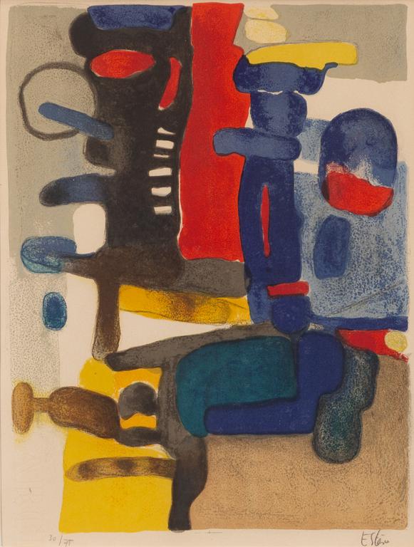 Maurice Estève, Untitled.