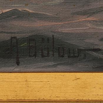 AGNES VON BÜLOW, oli on canvas, signed.