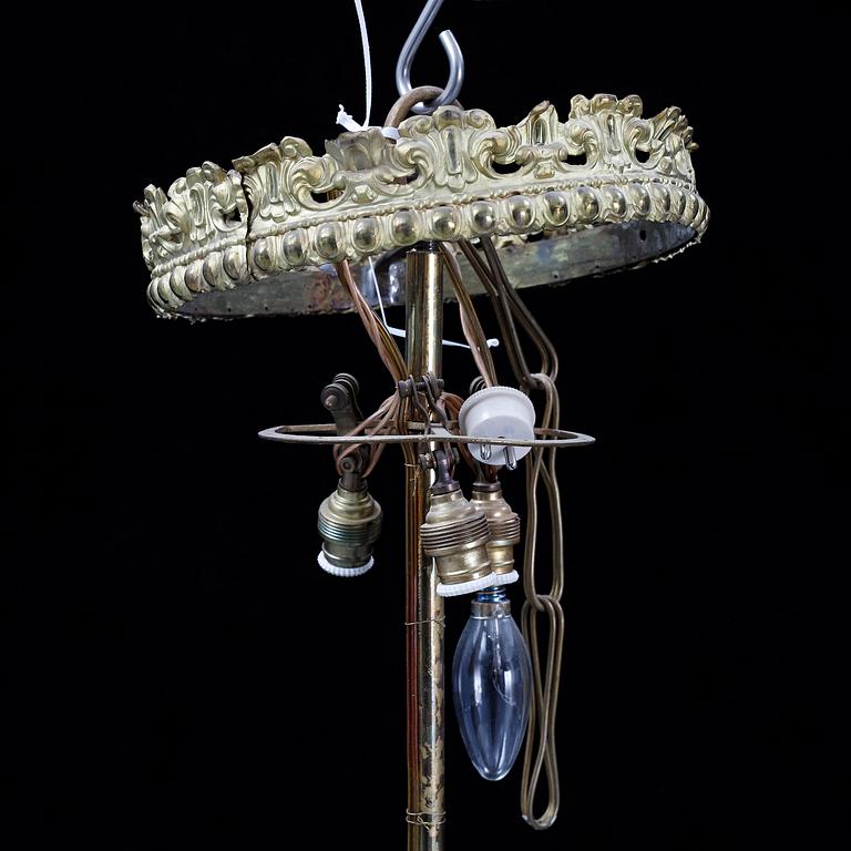 A late 19th century chandelier.