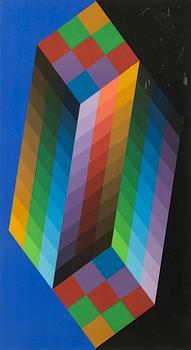 Victor Vasarely, "Torony III".