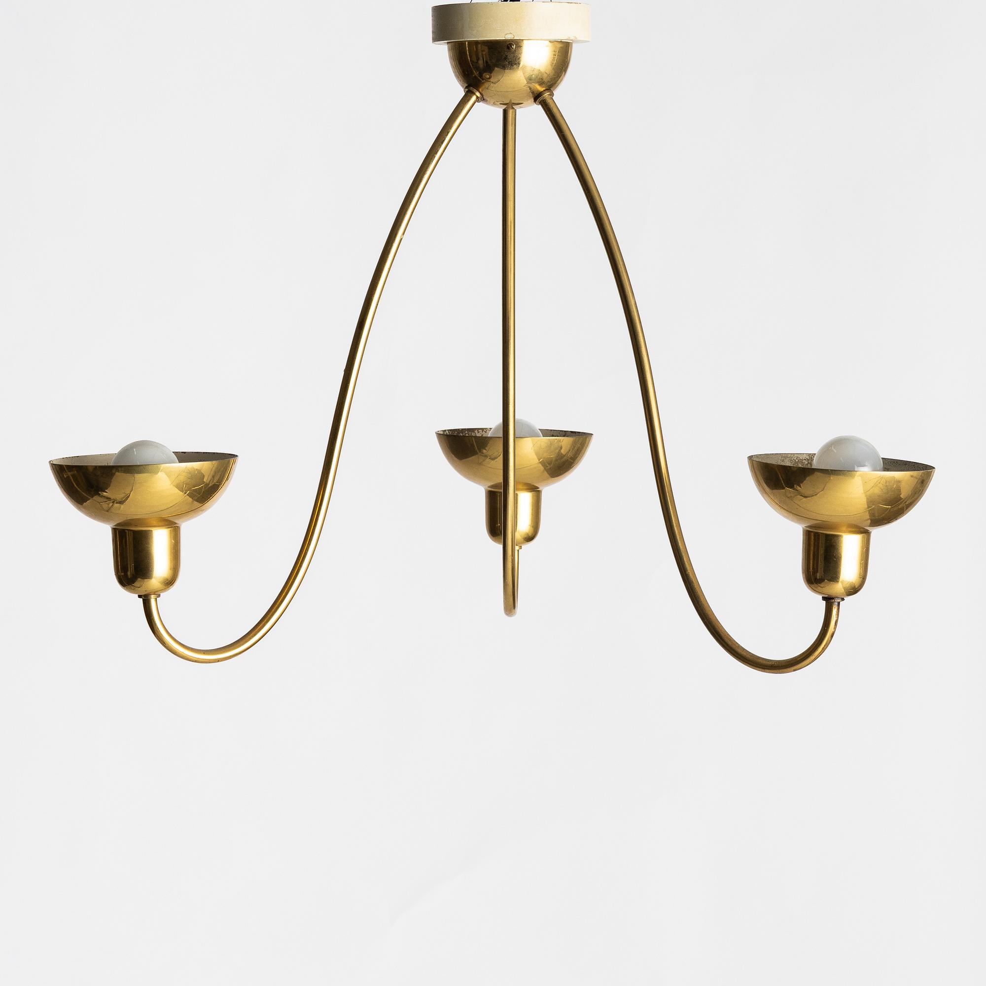 Josef Frank, A model G2557 ceiling lamp, Svenskt Tenn.