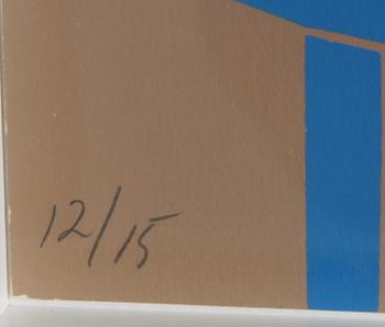 MAKANDER, ANN. Färglitografi, sign, dat 1985, numr 12/15.