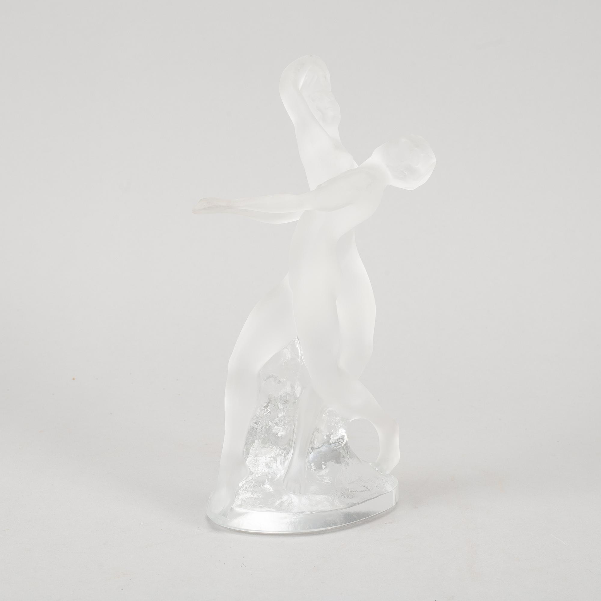 A glass figurine by Lalique. France, 1900's.