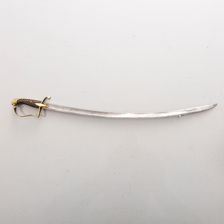 A French Husar officer sword around 1800-1810.