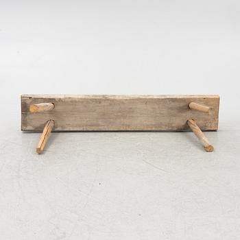 A bench, 19th/20th Century.