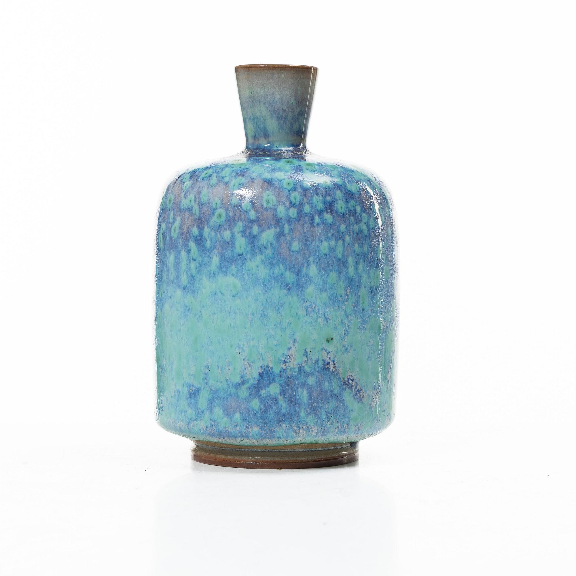 Berndt Friberg, vas, stengods, Gustavsberg Studio 1965.