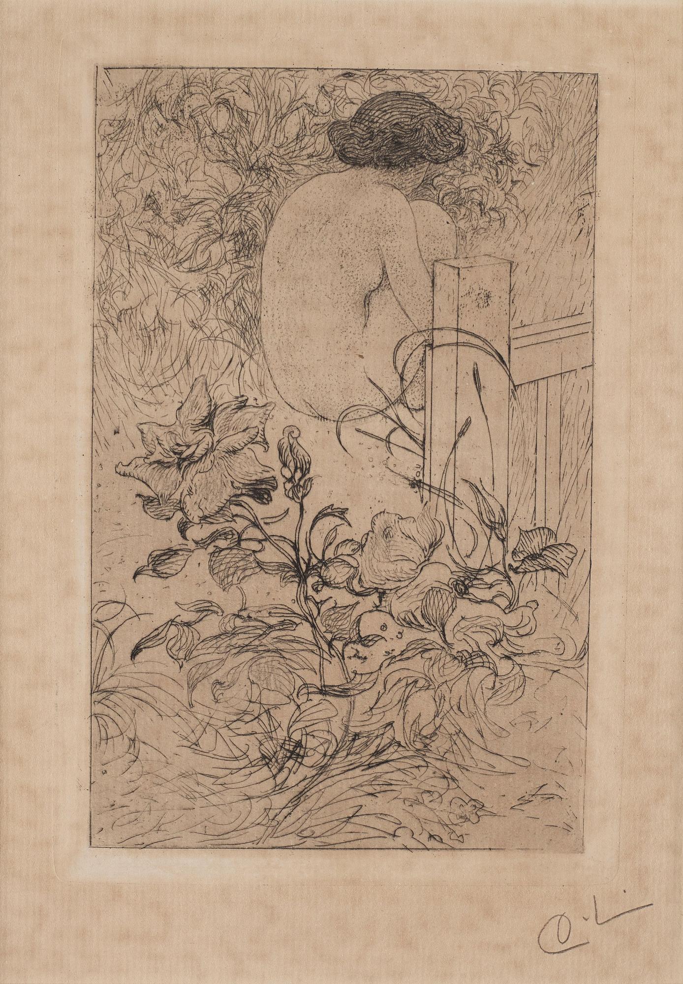 Carl Larsson, "Rygg och ros".