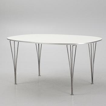 Bruno Mathsson & Piet Hein, a "Superellips" table, Fritz Hansen, Denmark.