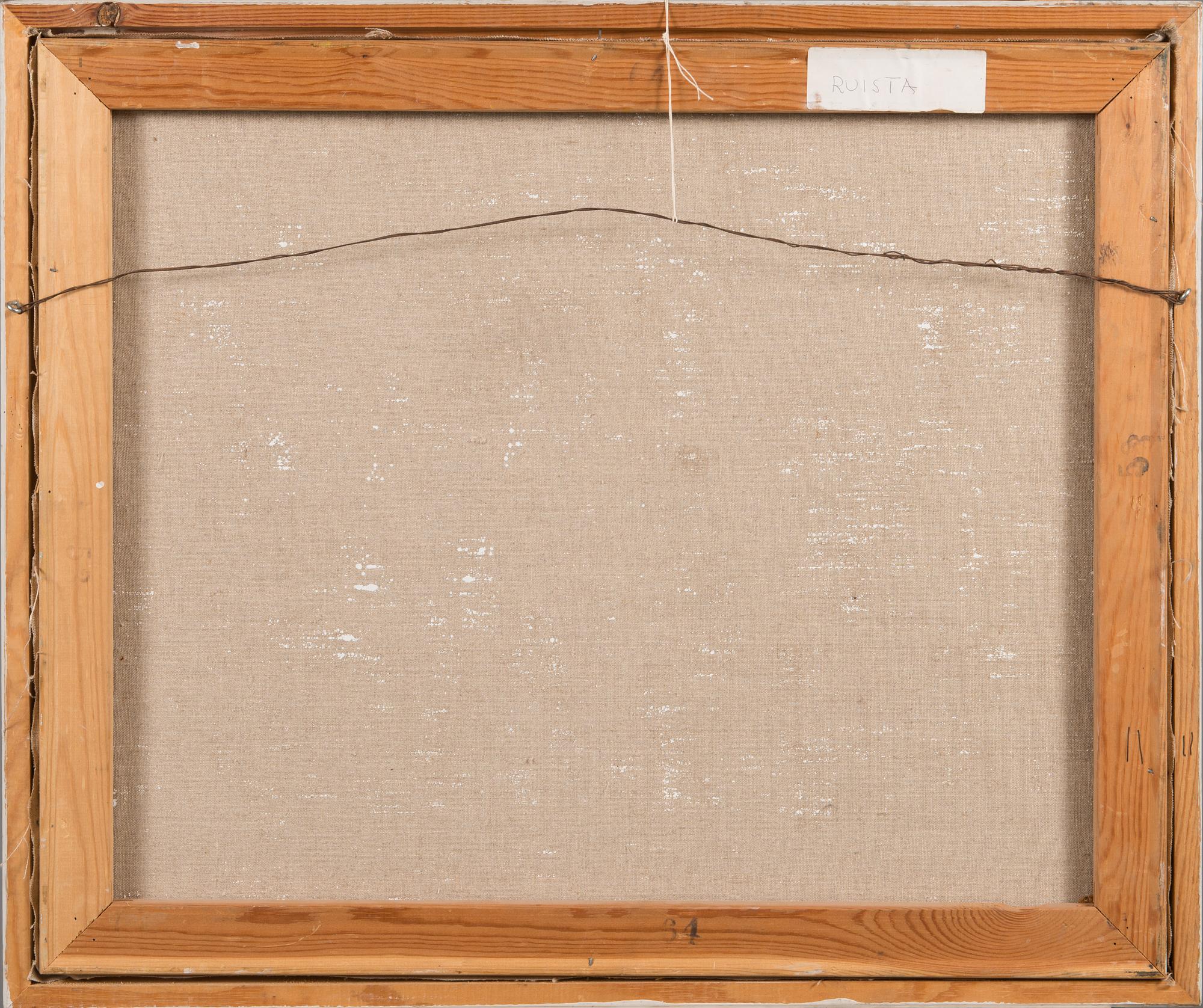 PEKKA HILTUNEN, oil on canvas, signed and dated 1996.