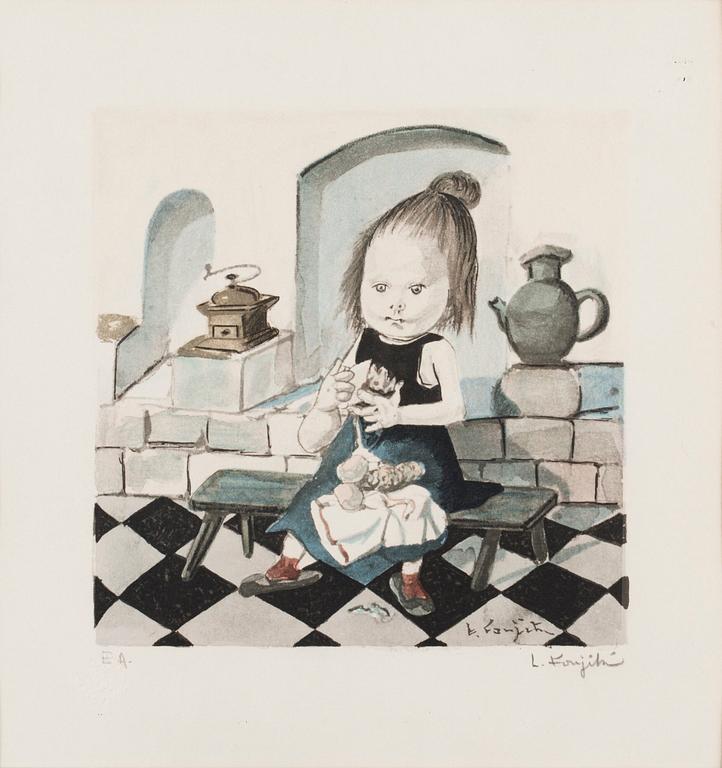 Tsuguharu Foujita, Petit fille.