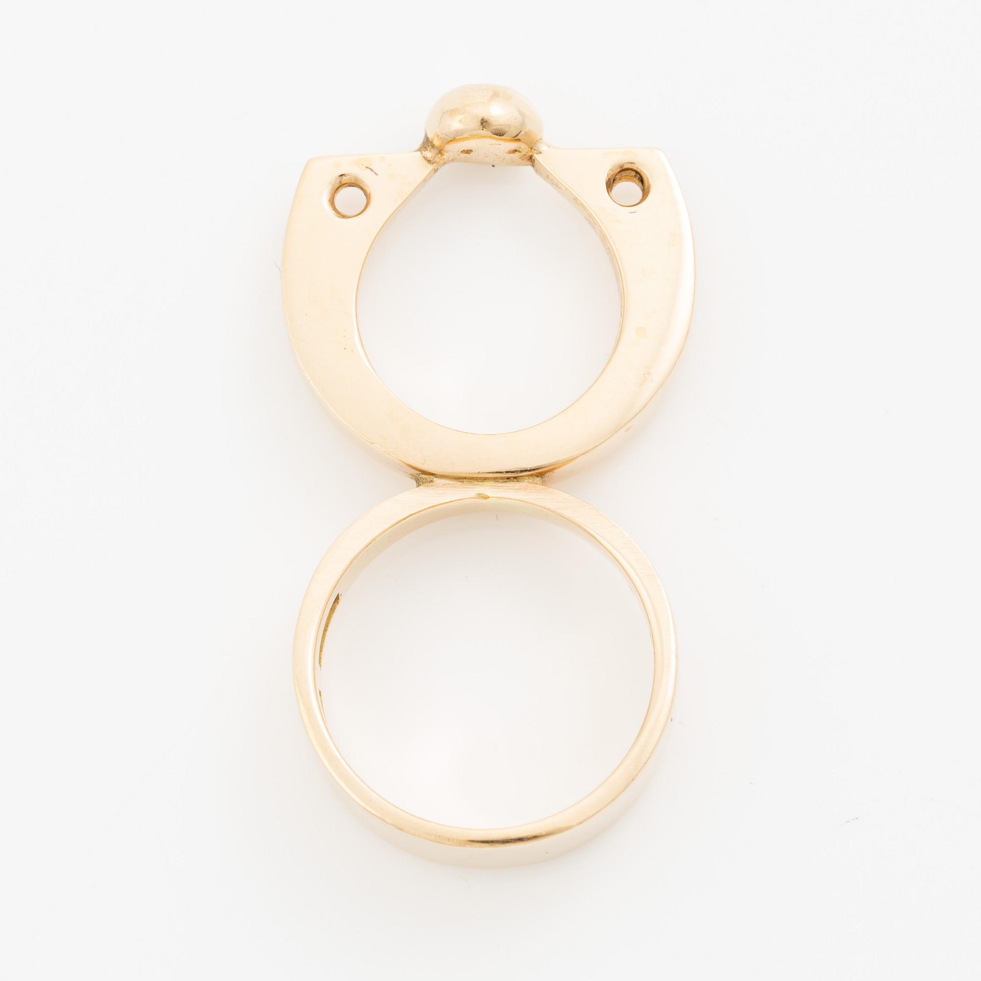 Sven-Erik Högberg, a ring, 18K gold, Gothenburg 1991.