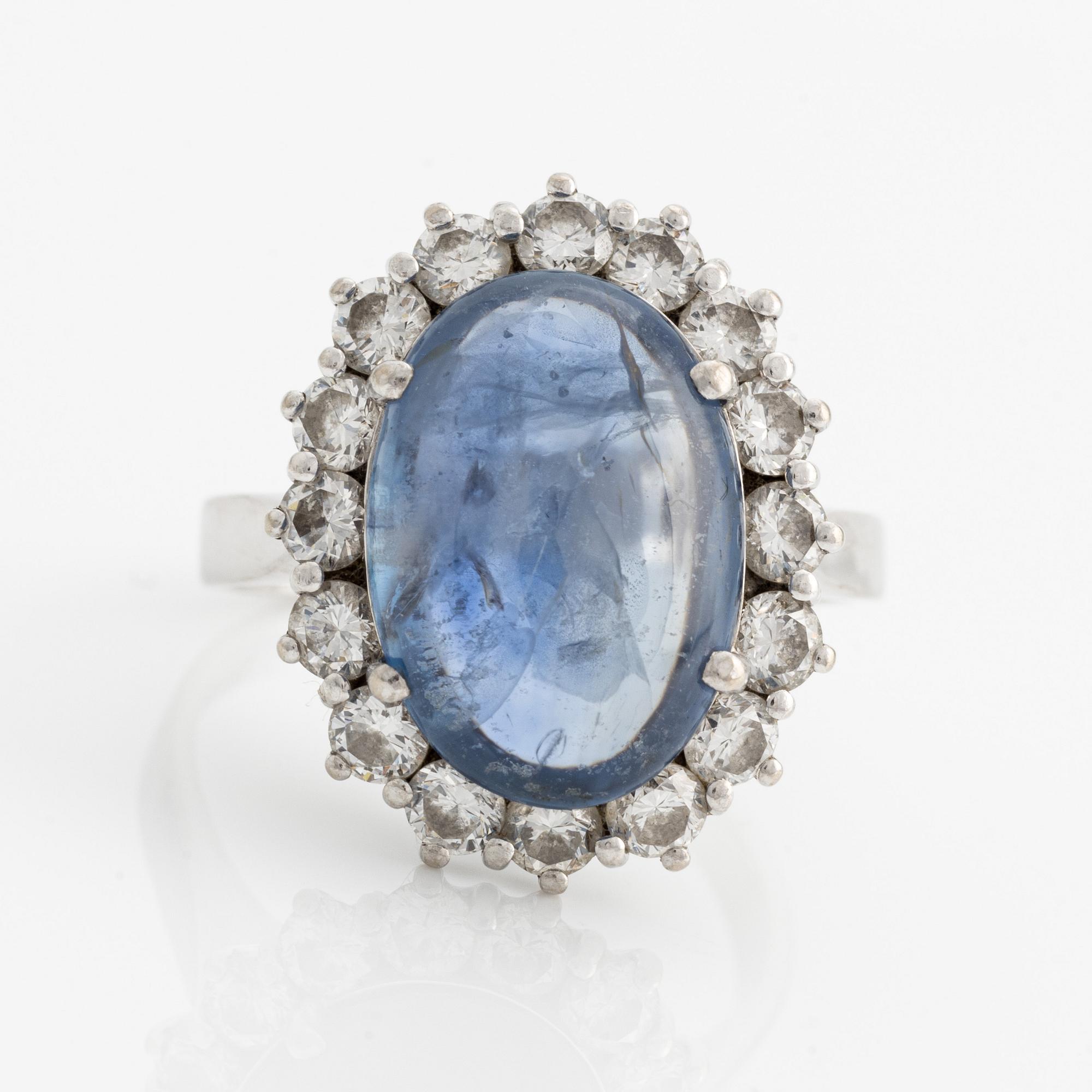 Cabochon cut diamond sales