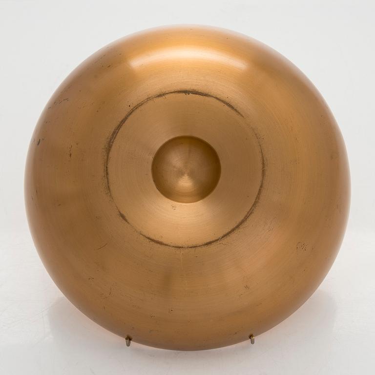 Tapio Wirkkala, A bronze bowl, model TW 476, marked Design Tapio Wirkkala, Kultakeskus, Made in Finland.