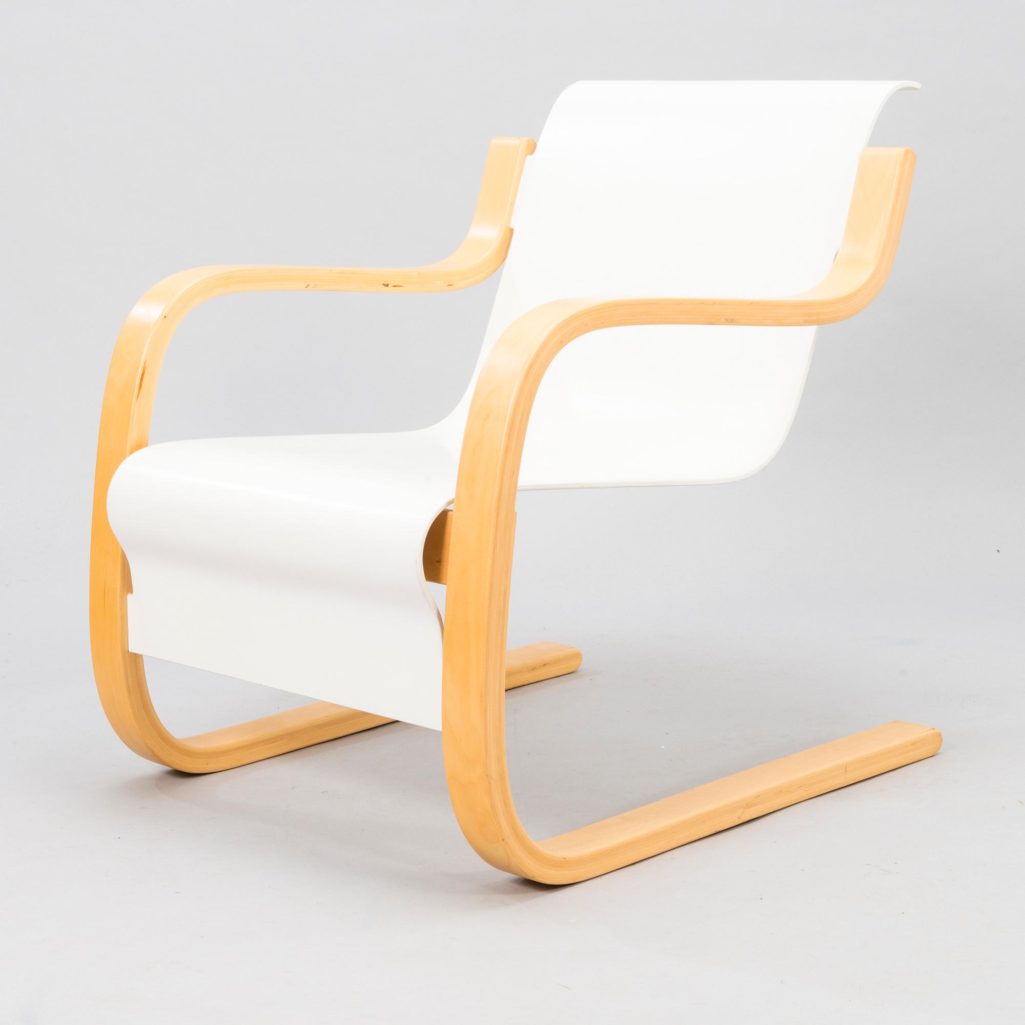 ALVAR AALTO, fåtölj 31, Artek 1900-talets slut.
