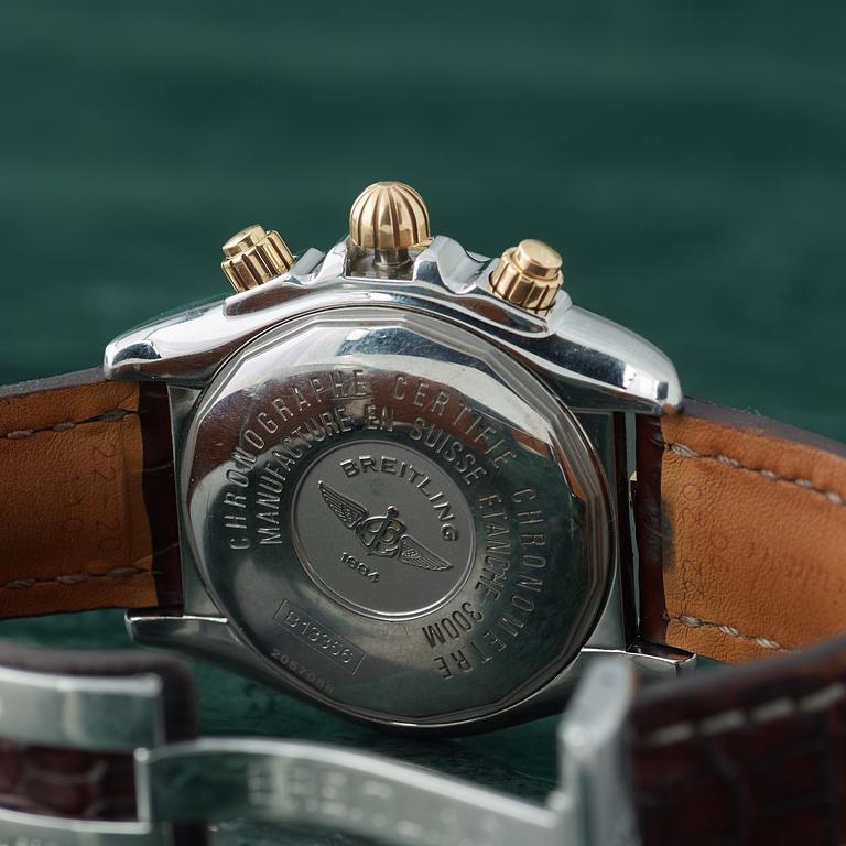 BREITLING, Chronomat Evolution, Chronometre, kronograf, armbandsur, 43,7 mm,