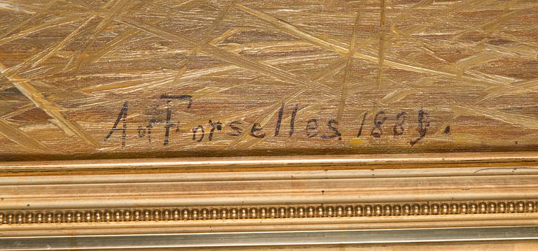 Anna af Forselles-Schybergson, Utelias vasikka.