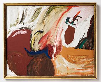 RUNE JANSSON, oil on canvas, signed and dated -58.