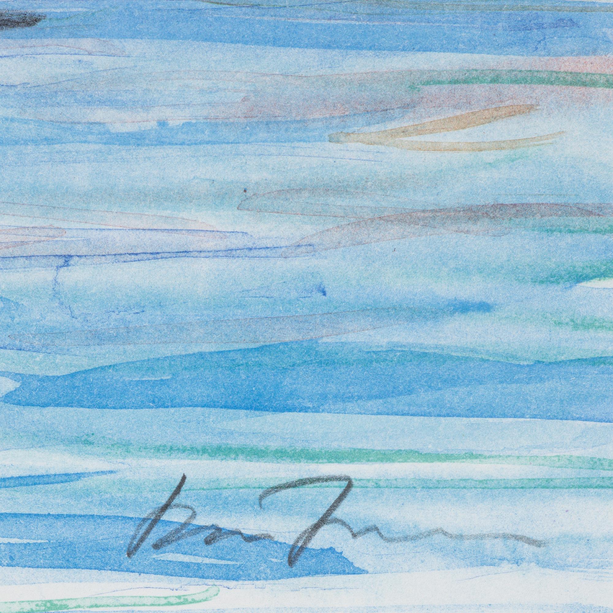 Lars Jonsson, portfolio "Strandspeglingar" with 5 lithographs in colour, signed EA XIV/XL.