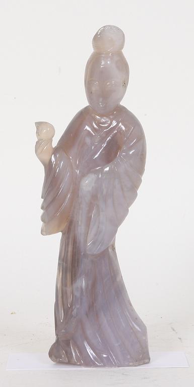 FIGURIN, orientalisk, möjligen "soapstone".