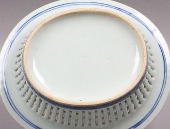 GALLERSKÅL, porslin, Qianlong, Kina.