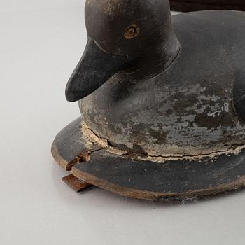 A set of three decoy ducks, first half of the 20th Century.