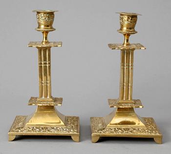LJUSSTAKAR, 2+2, malm, 1900-tal.