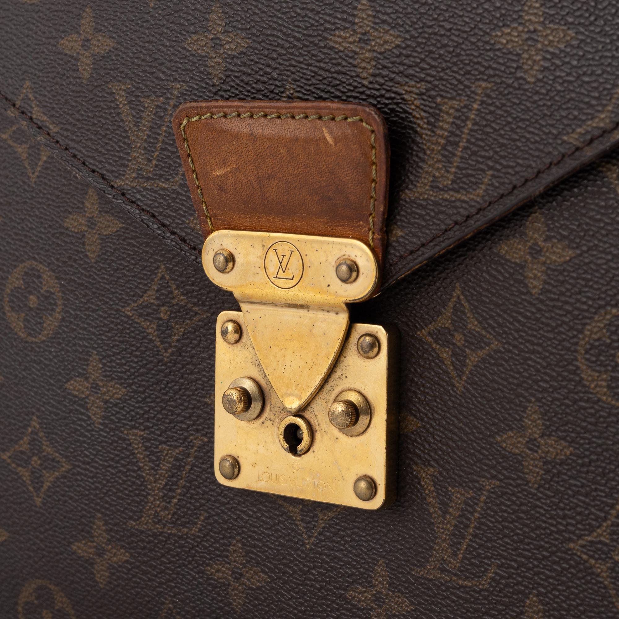 Louis Vuitton, dokumentportfölj/laptopfodral, "Porte Documents Senateur", 1991.