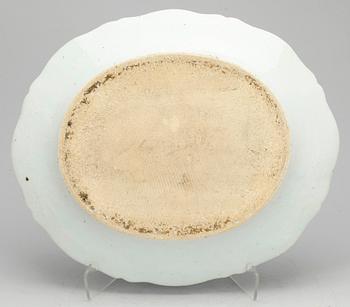 STEKFAT, porslin, Qianlong, Kina 1700-tal.