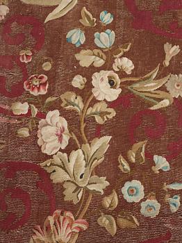 MATTA, gobelängteknik, ca 428 x 266-268,5 cm, Aubusson, Frankrike 1800-talets mitt - andra hälft.