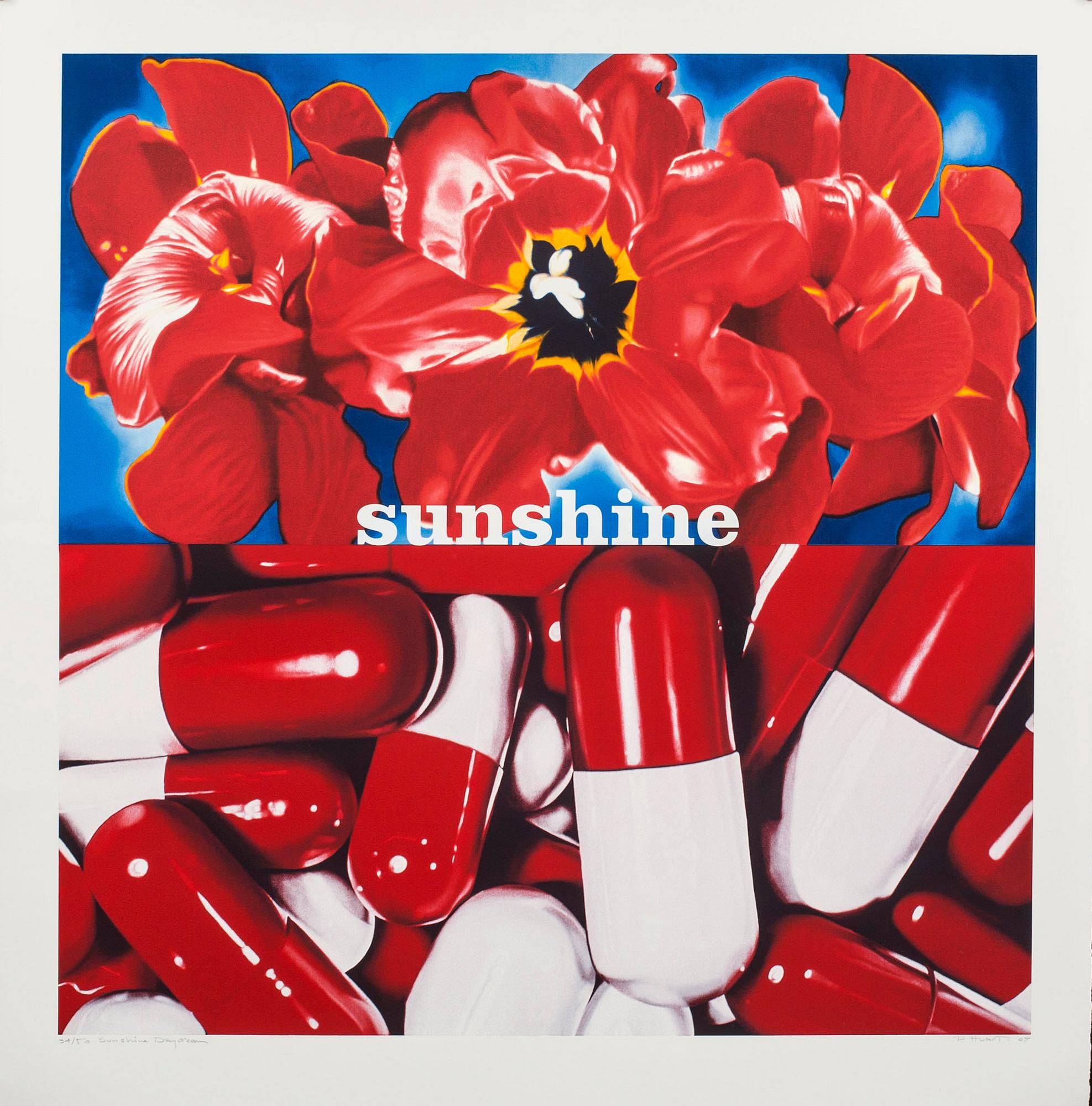 PHILIPPE HUART, färgserigrafi, signerad och numrerad 34/50.