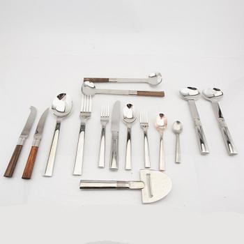 Signe Persson-Melin, a set of 93 pcs of Signum cutlery  Boda Nova 1990s.