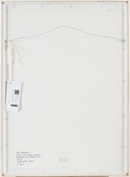 LUKE STETTNER, Triptyche, signed and dated 2009 on verso. Hand-made paper, med tryck.