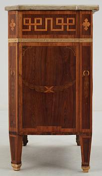 BYRÅ, av Gustaf Foltiern 1782 (mästare i Stockholm 1771-1804). Gustaviansk.