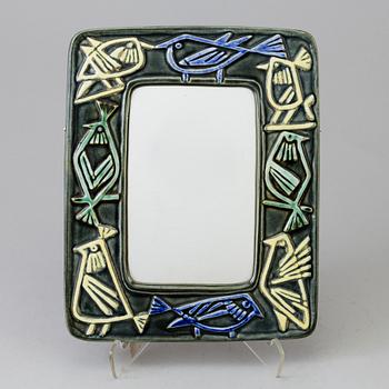 LISA LARSON, mirror, Gustavsberg, from the "Harlekin"-series.