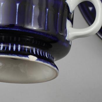KAFFESERVIS, porslin, 25 delar, "Valencia", Ulla Procopé, Arabia, 1970-tal.