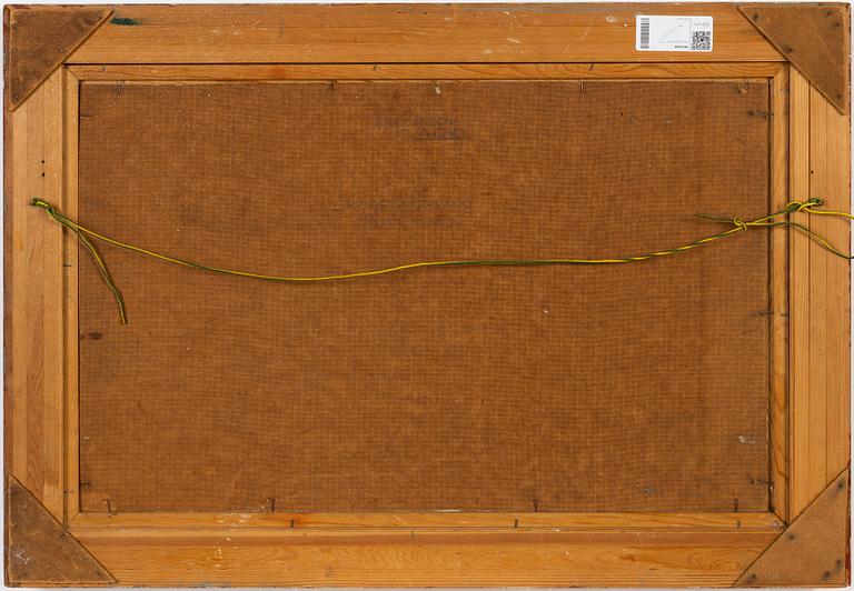 Nils Söderberg, oil on panel, signed and dated -49.