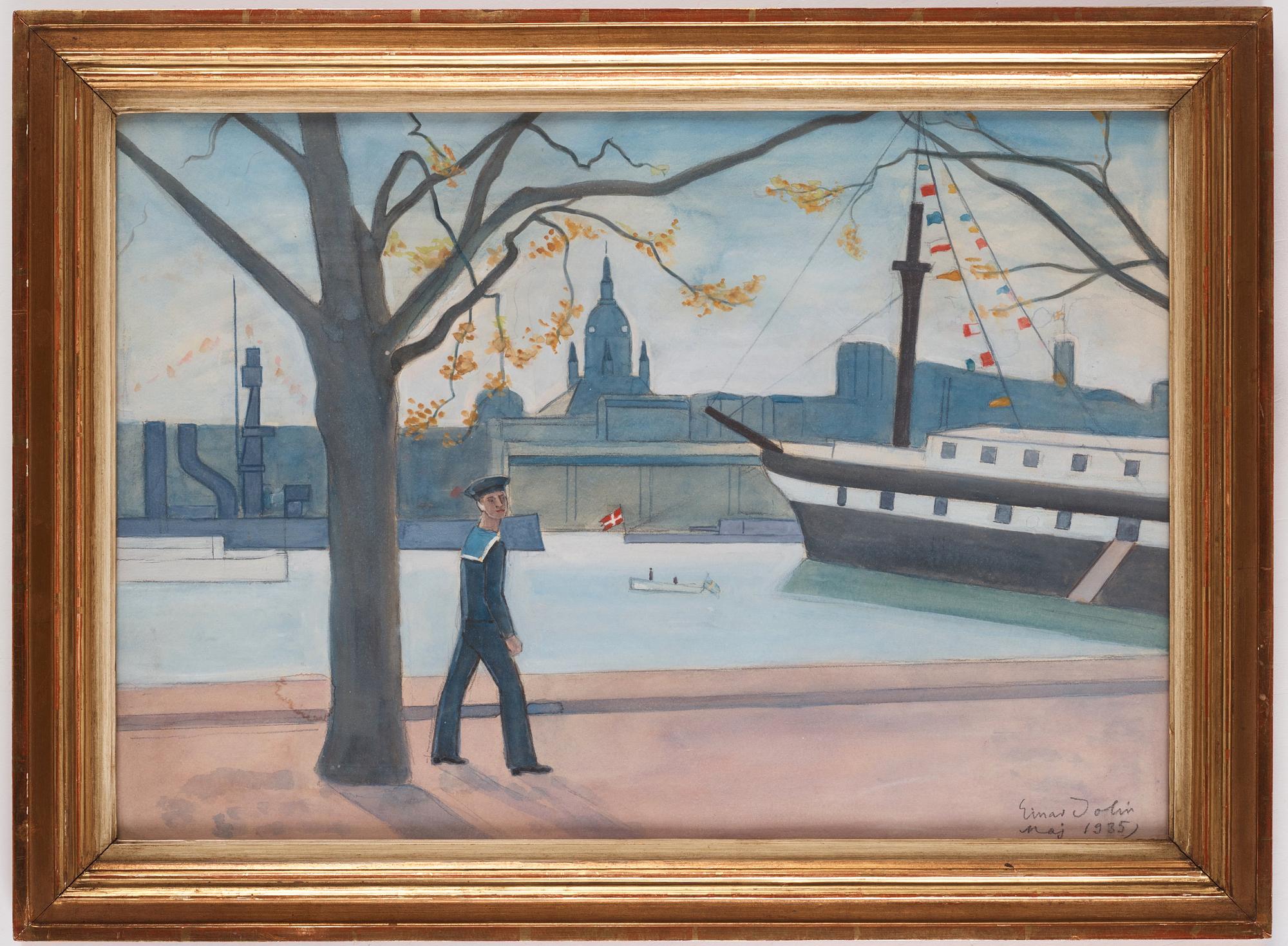 Einar Jolin, Sailor on the Waterfront.
