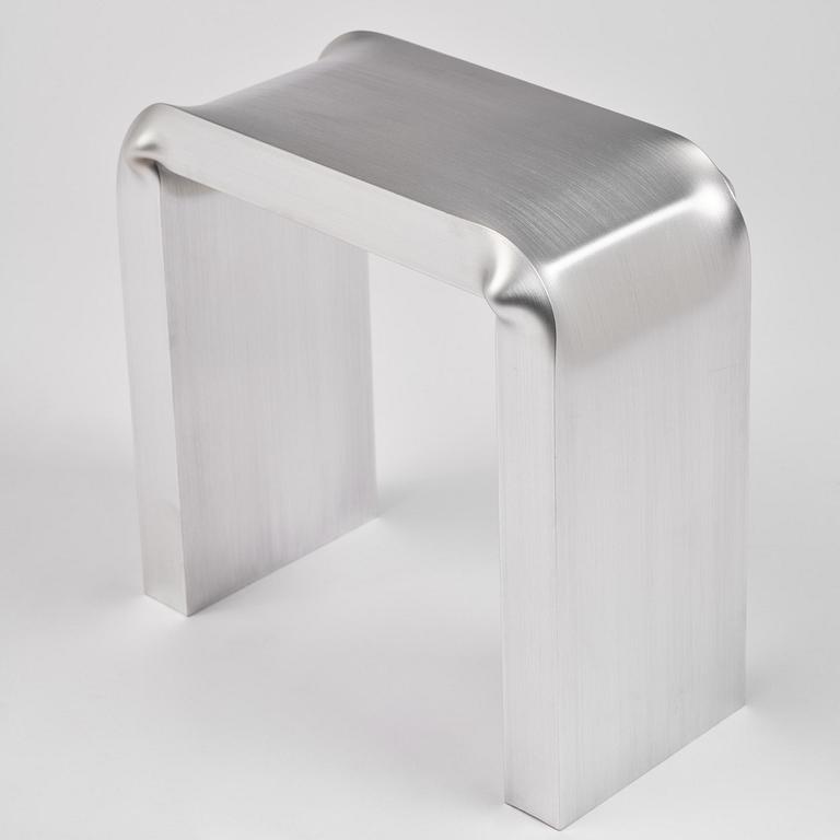 David Taylor, a unique "Bent Stool", Studio Mellösaverken, Sweden, 2025.