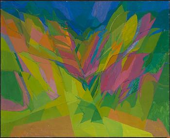 Matti Mikkola, olja på duk, signerad och daterad -66.