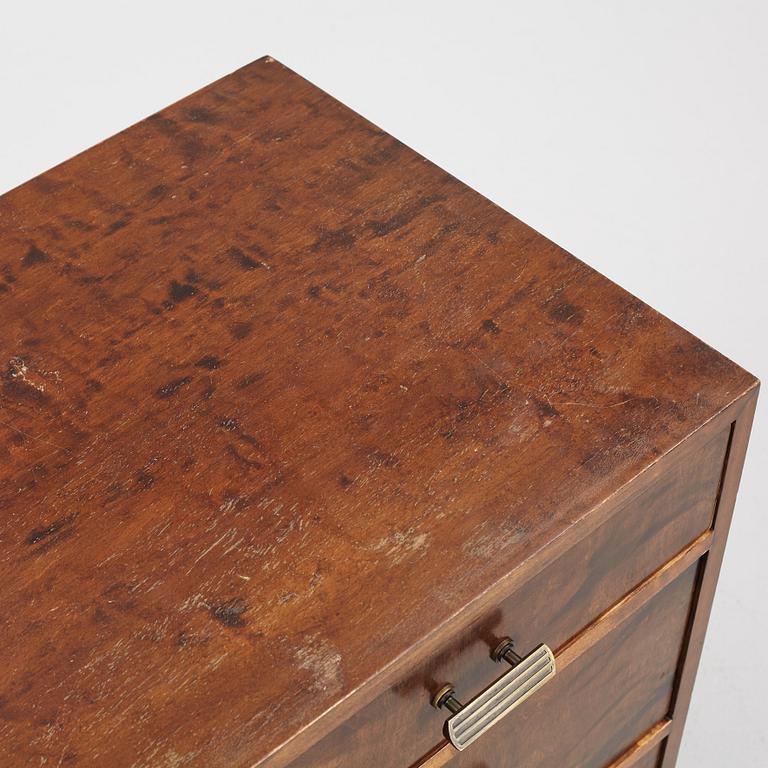 A chest of drawers, 1930's.