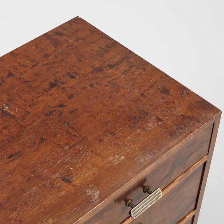 A chest of drawers, 1930's.