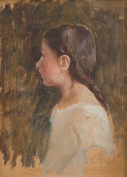 Hanna Frosterus-Segerstråle, Tytön profiilikuva.