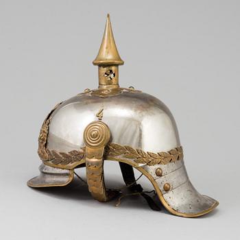 A Swedish Royal cavalry helmet  m/1879-1900-1928, early 20th century.