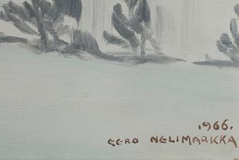 EERO NELIMARKKA, olja på duk, sign. och dat. 1966.