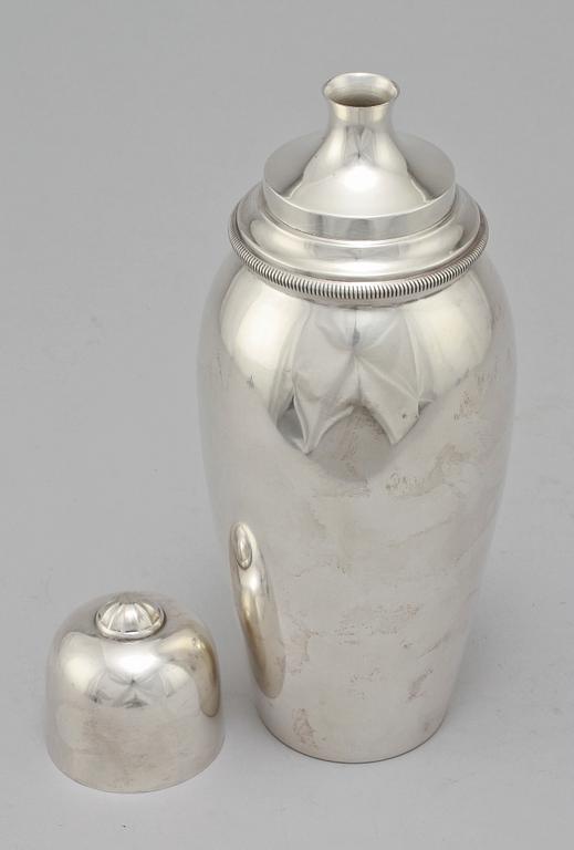 SHAKER, nysilver, Atla, Danmark, efter 1926.