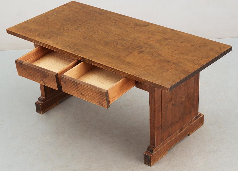 AXEL EINAR HJORTH, möjligen, skriv-/ biblioteksbord, 1930-40-tal.