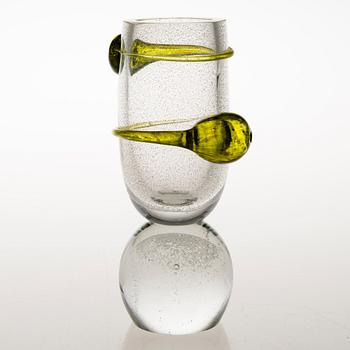 TIINA NORDSTRÖM, konstglas, "Pluto", signerad Tiina Nordström 1992 Iittala.