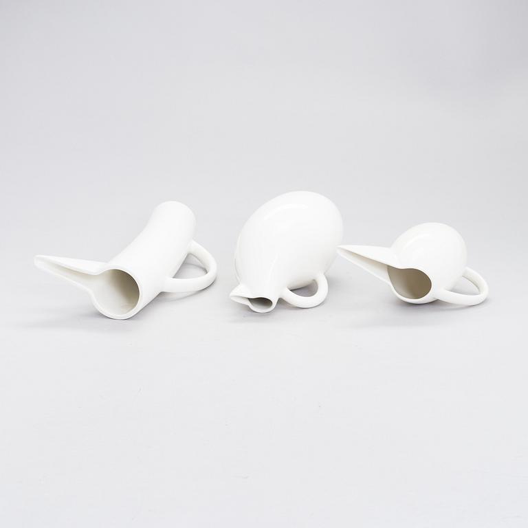 Kati Tuominen-Niittylä, kannor 3 kpl, "Storybirds", keramik, Arabia 1900-talets slut.