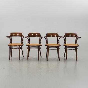 4 pcs of armchairs, 20th century,